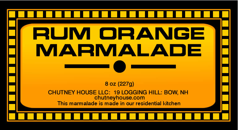Rum Orange Marmalade